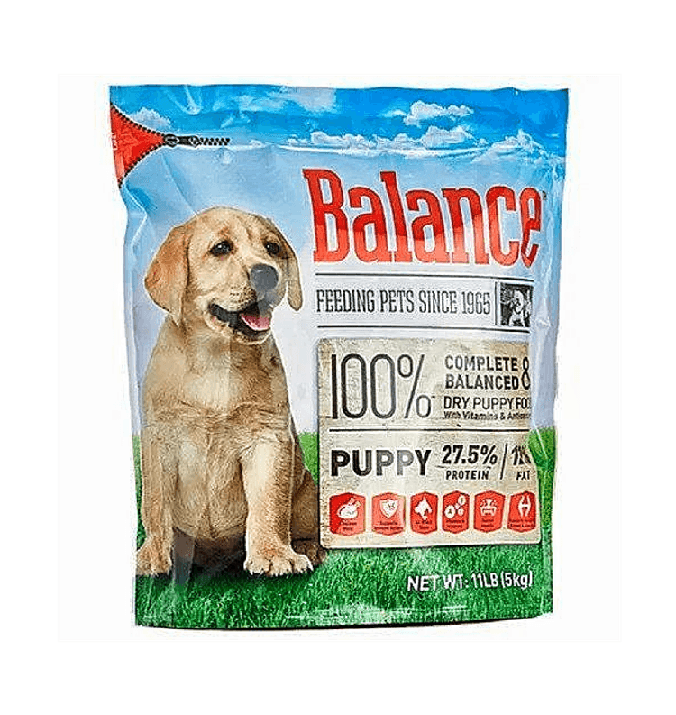 Balance Puppy Crunchy Dog Food.